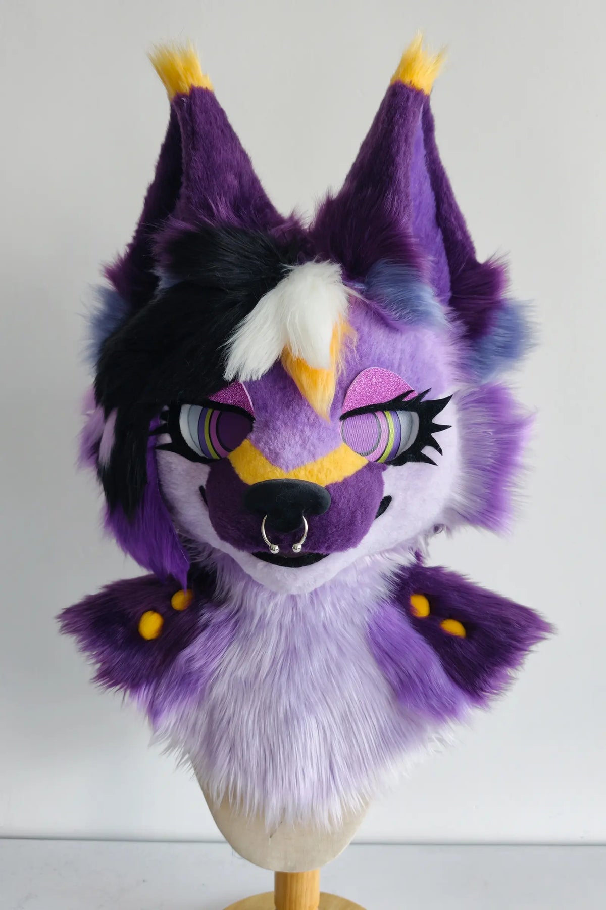 Purple Fox Partial Toony Fursuit
