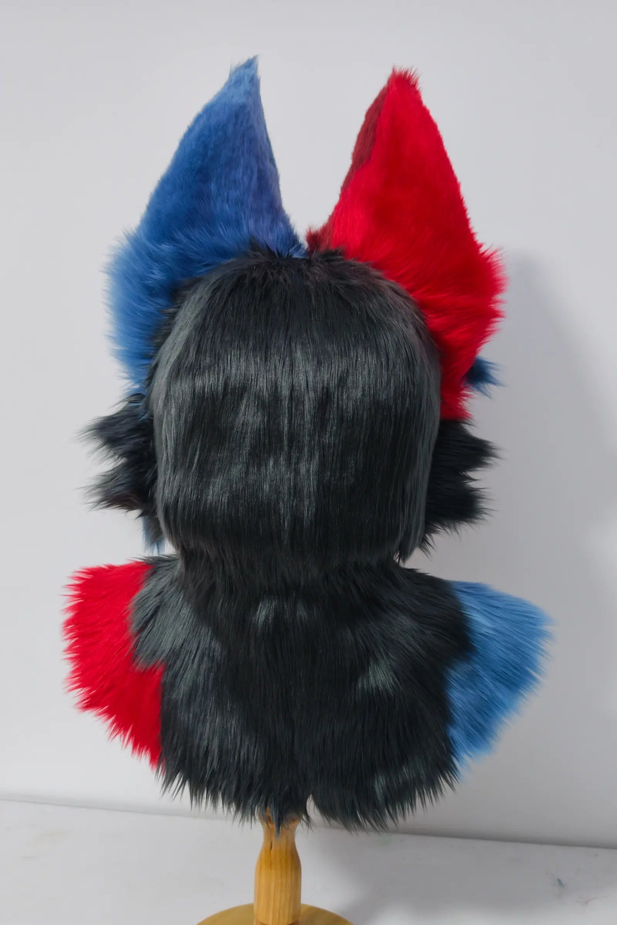 Asymmetrical Colorful Puppy Partial Toony Fursuit