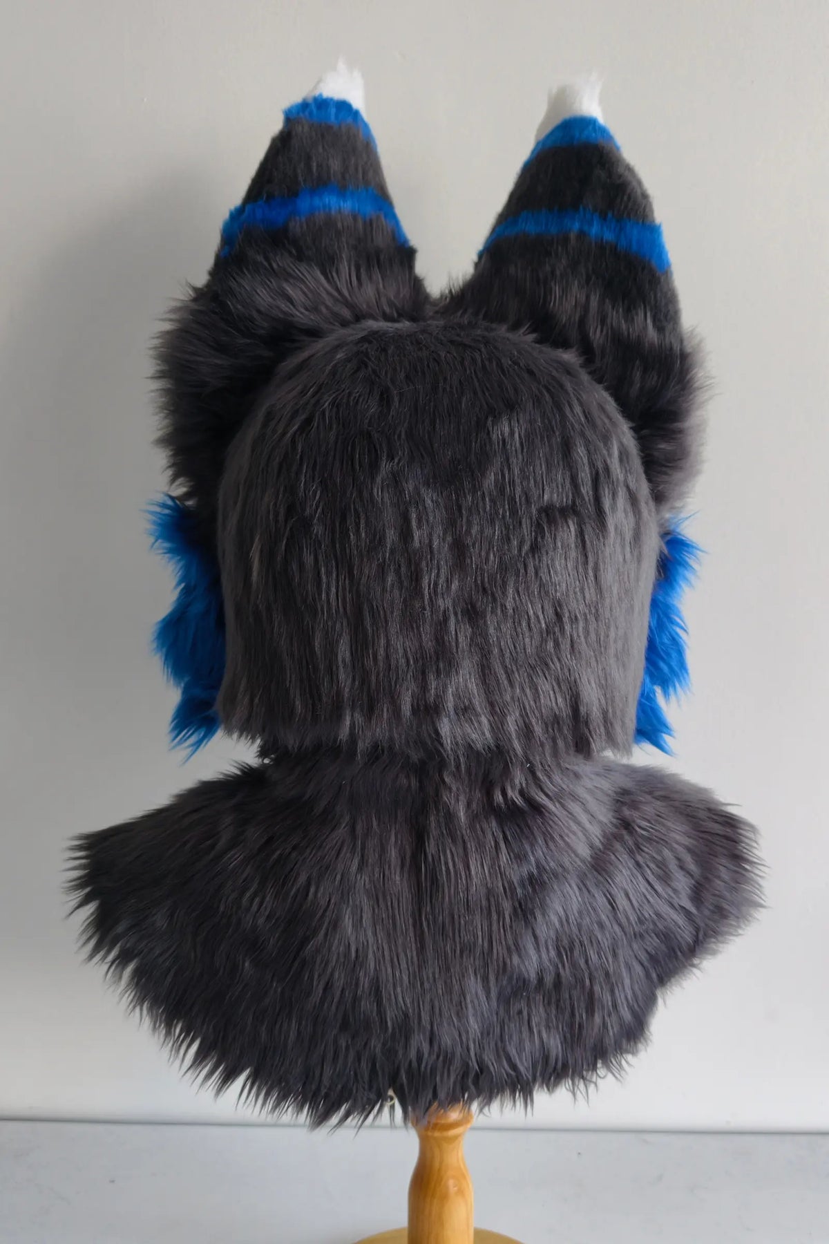 Blue-Black Puppy Partial Toony Fursuit