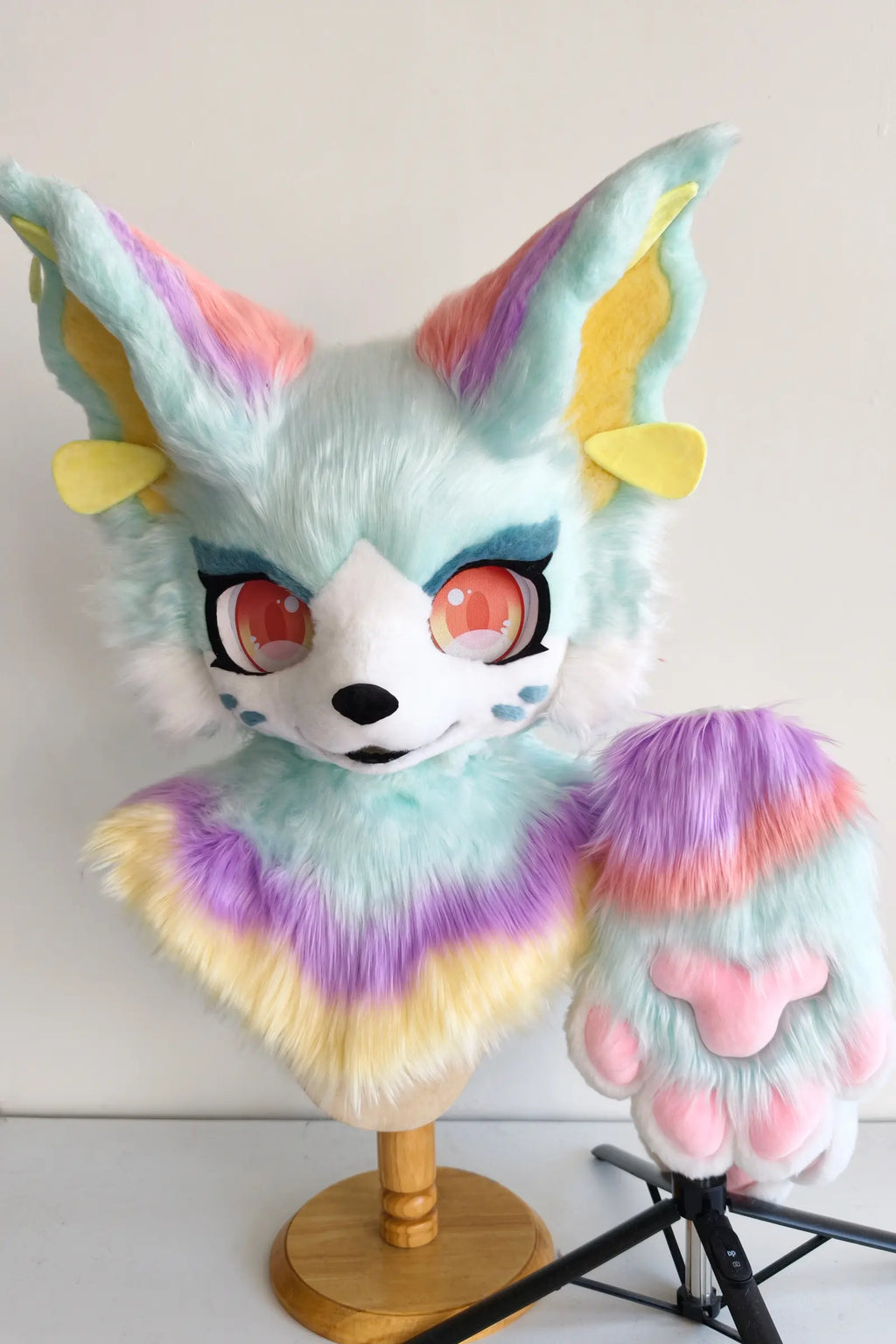 Mint Puppy Partial Kemono Fursuit