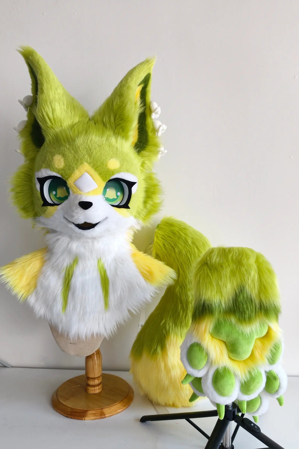 Bellflower Puppy Partial Kemono Fursuit