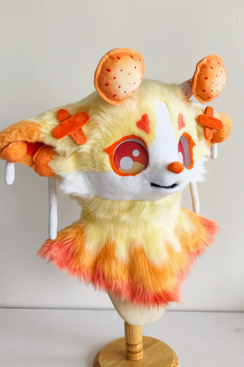 Yellow Mushroom Kitten Partial Kemono Fursuit