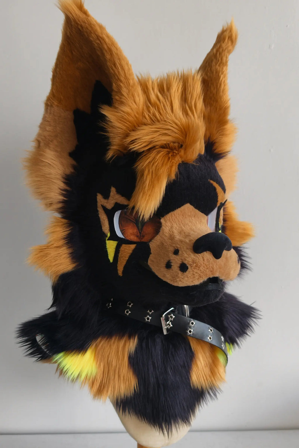 Scarred Wolfdog Partial Toony Fursuit
