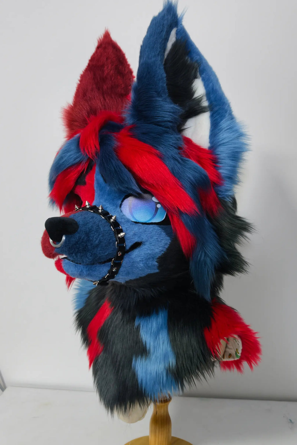 Asymmetrical Colorful Puppy Partial Toony Fursuit