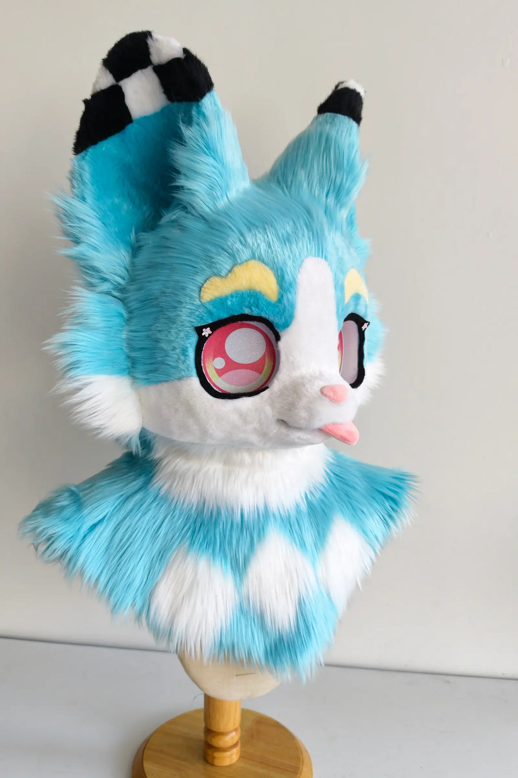 Blue Kitten Partial Kemono Fursuit