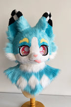 Blue Kitten Partial Kemono Fursuit