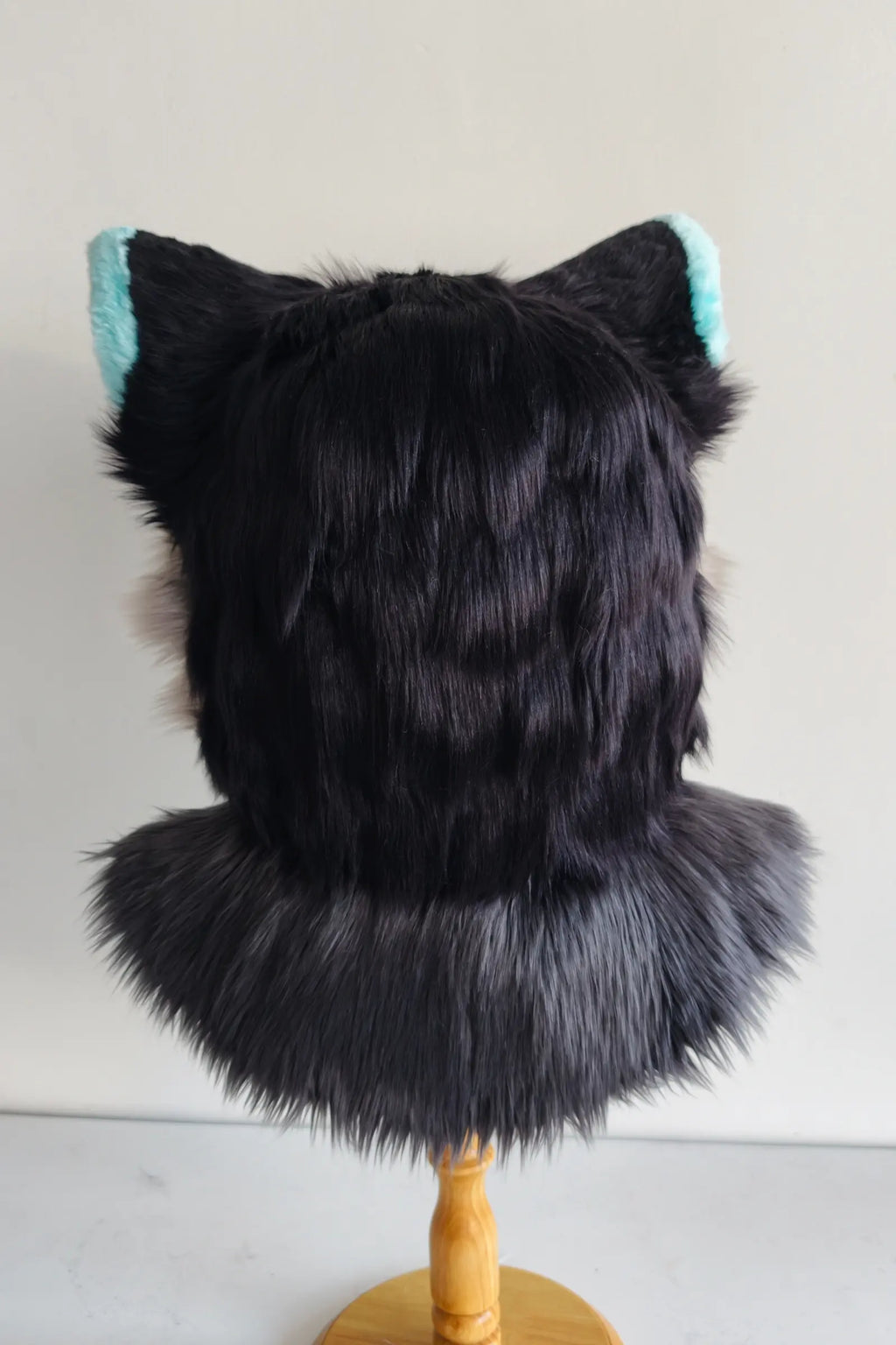 Black-Haired Puppy Partial Kemono Fursuit