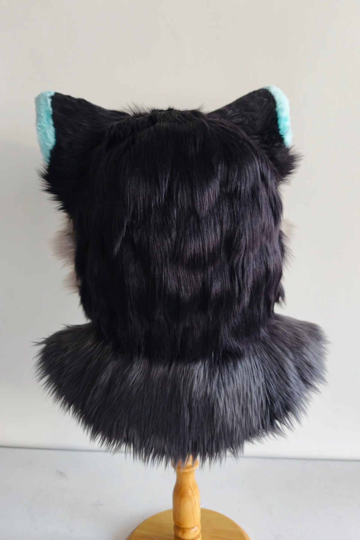 Black-Haired Puppy Partial Kemono Fursuit