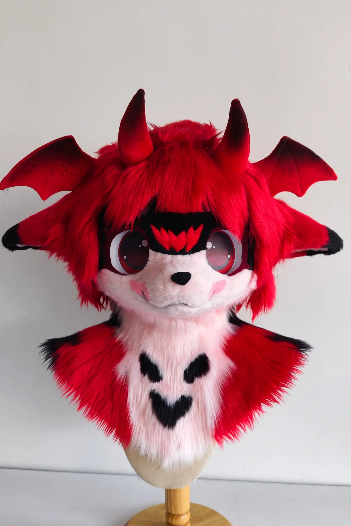 Red Demon Kitten Partial Kemono Fursuit