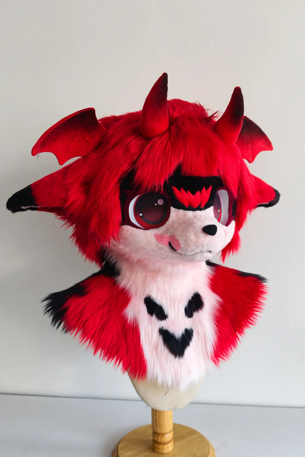 Red Demon Kitten Partial Kemono Fursuit