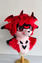 Red Demon Kitten Partial Kemono Fursuit