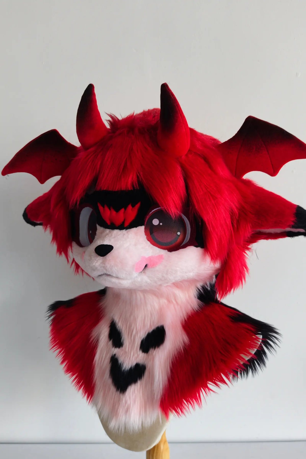 Red Demon Kitten Partial Kemono Fursuit