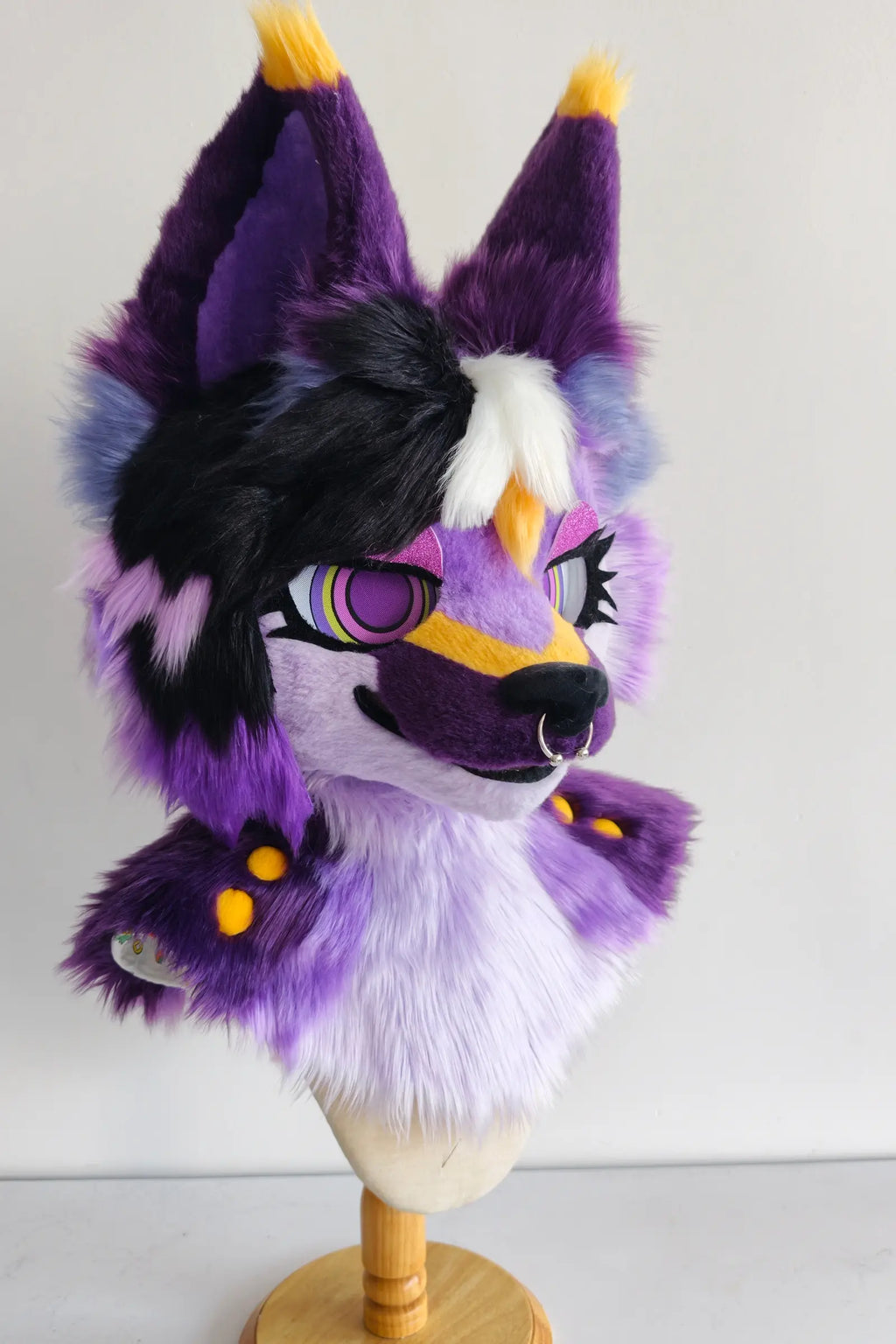 Purple Fox Partial Toony Fursuit