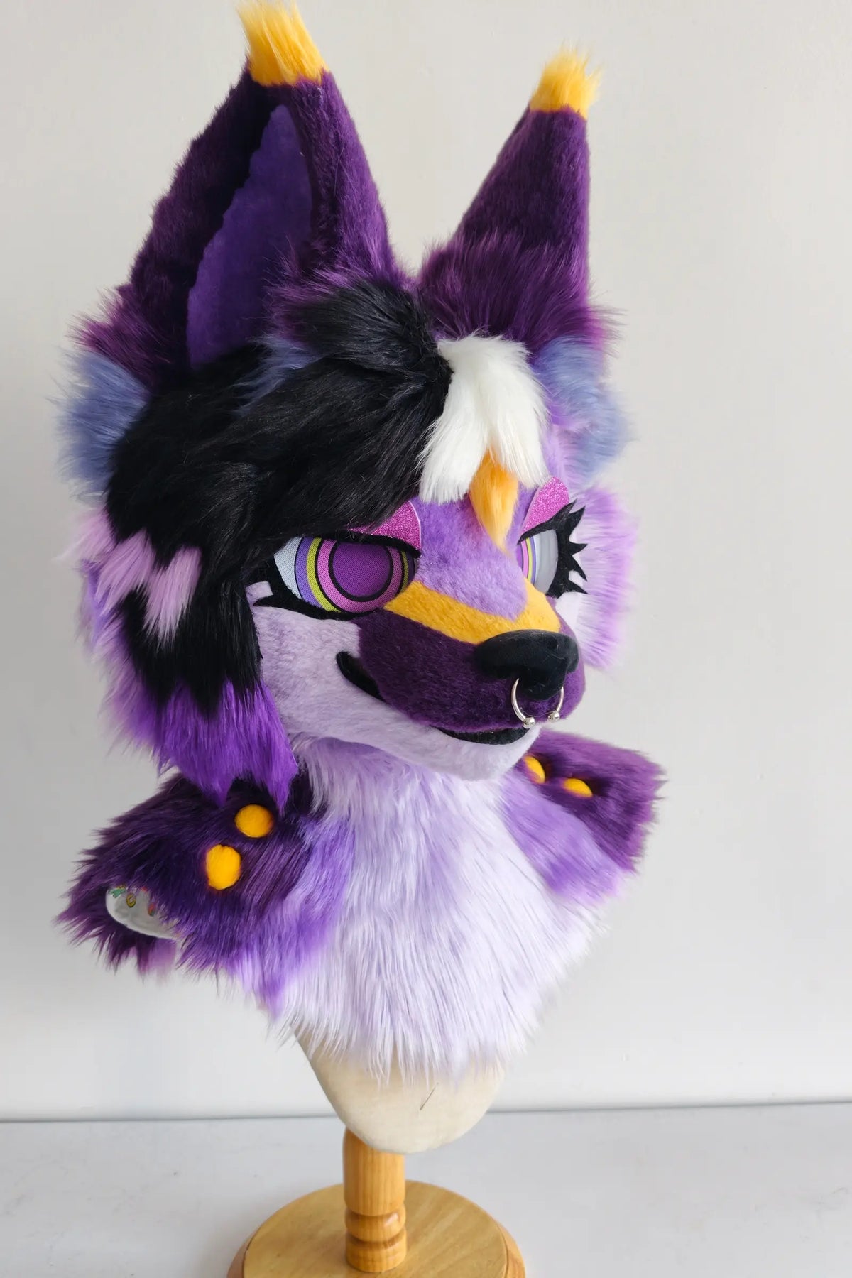 Purple Fox Partial Toony Fursuit