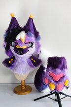 Purple Fox Partial Toony Fursuit